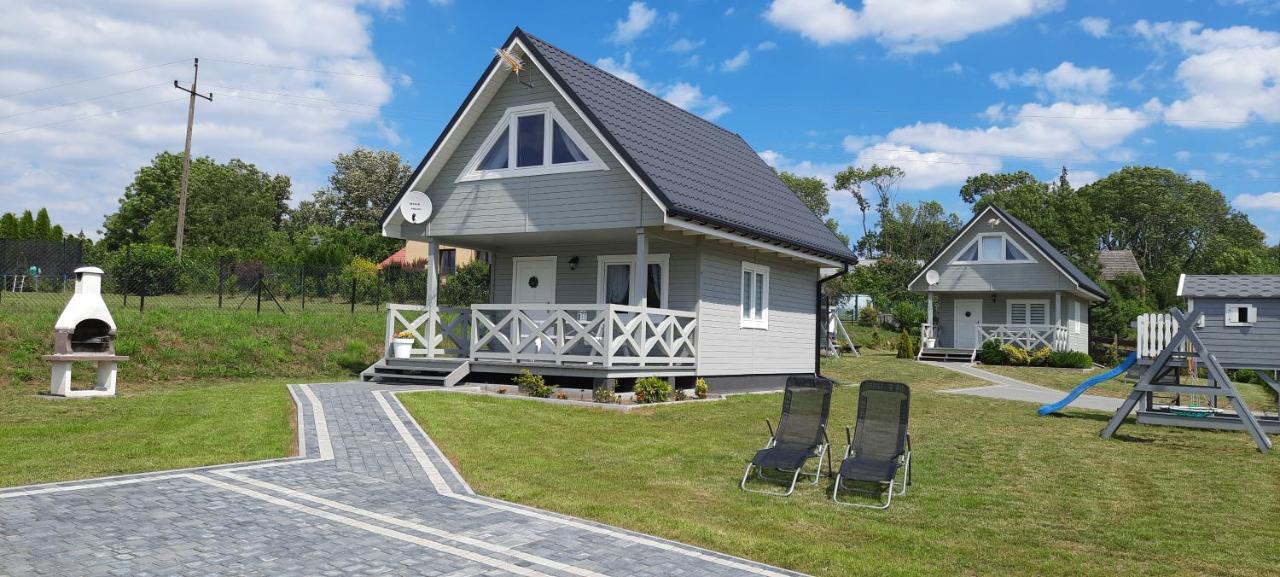 Szary Domek Nad Jeziorem 2 Kołczewo Exterior foto